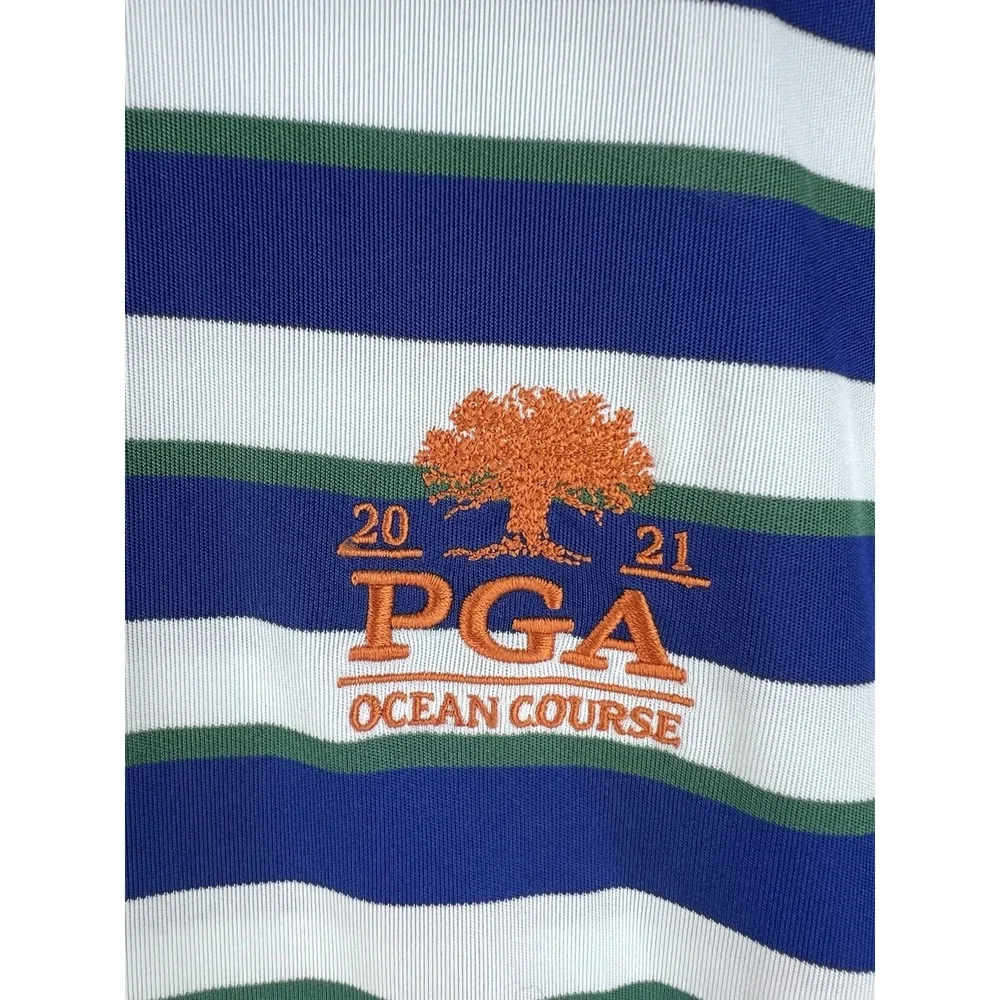 Polo Ralph Lauren 2021 PGA Ocean Course Performance Golf‎ Shirt Sz Men XL